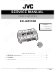 JVC KS-AX3300 Service Manual
