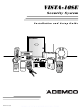 ADEMCO Vista-10SE Installation And Setup Manual