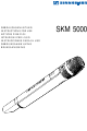 Sennheiser SKM 5000 Instructions For Use Manual