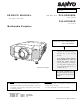 Sanyo PLV-HD2000N Service Manual