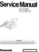 Panasonic KX-FT63BX Service Manual