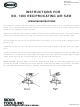 Sioux Tools 1300 Instructions