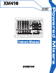 Samson XM410 Owner's Manual