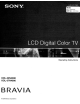 Sony BRAVIA KDL-32N4000 Operating Instructions Manual