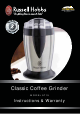 Russell Hobbs 9715 Instructions & Warranty