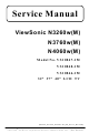 ViewSonic VS10848-1M Service Manual