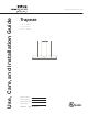 Zephyr Trapeze CTP-E 48SX Use And Installation Manual