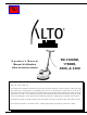 Alto Alto FM-1500HD Operator's Manual