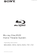 Sony BDV-E870 Operating Instructions Manual