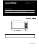 Magnasonic MMW6103-3 Instruction Manual