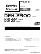 Pioneer DEH-2300 Service Manual