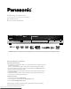 Panasonic DMR-ES20DEB Operating Instructions Manual