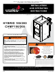 Continental Heating & Cooling HYBRID 150 Installation And Operating Instructions Manual