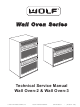 Wolf Wall Oven-2 Series Technical & Service Manual