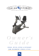 Vision Fitness R2000 Owner's Manual