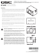 QSC LF-3115 User Manual