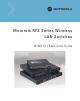 Motorola RFS Series Reference Manual