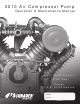Schrader International 7.5 & 10 HP Electric Operation & Maintenance Manual