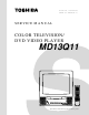 Toshiba MD13Q11 Service Manual