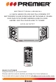 Premier SCR-2070TFT Instructional Manual