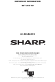 Sharp LC-50LB261U Important Information Manual