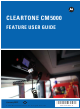 Motorola CLEARTONE CM5000 Feature User Manual