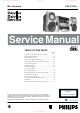 Philips FW-C700 Service Manual