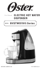 Oster BVSTWD7915 Series User Manual