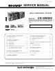 Sharp CD-SW200 Service Manual