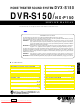 Yamaha DVR-S150 Service Manual