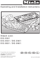 Miele DG 2351 Operating And Installation Instructions