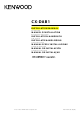 Kenwood CX-DAB1 Installation Manual