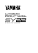 Yamaha SY22 Authorized Product Manual