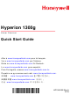 Honeywell Hyperion 1300g Quick Start Manual