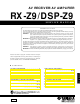 Yamaha RX-Z9 Service Manual