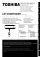 Toshiba RAS-B10GKVP-E Installation Manual