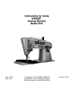 Singer 500 Instructions For Using Manual