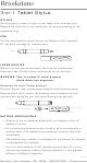 Brookstone 3-in-1 Tablet Stylus Quick Manual