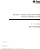 Sun Microsystems Fire X4200 Installation Manual