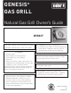 Weber GENESIS Owner's Manual