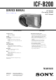 Sony ICF-B200 Service Manual