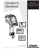 Paxar Monarch series Operator's Handbook Manual