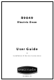 Rangemaster R9049 User Manual & Installation & Service Instructions