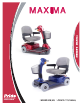 Pride Mobility MAXIMA SC900 Owner's Manual
