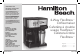 Care And Cleaning - Hamilton Beach FlexBrew User Manual [Page 11