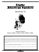 American Sanders American 12 07044C Operator's Manual
