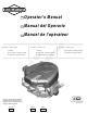 Briggs & Stratton 400000 Professional Series Operator's Manual