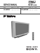 Sony Trinitron KV-36FS70 Service Manual