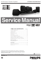 Philips HTS2500 series Service Manual