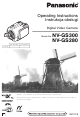 Panasonic NV-GS300 Operating Instructions Manual